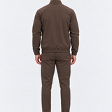 TECH ZIP SUIT | BROWN