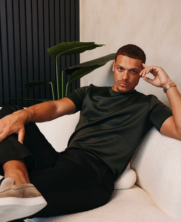 GLOSS ESSENTIAL SHIRT MIDNIGHT OLIVE