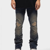 SNIT FLARED JEANS