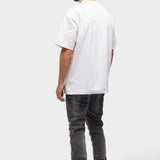 DISTRESSED FLARED JEANS