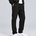 Core Tech Pants Black - zijkant studio