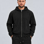 Core Tech Jacket Black - voorkant studio