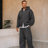 DELUXE VEST SET | DARK GREY