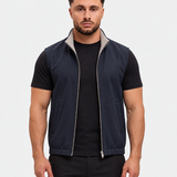 DELUXE DUBBELZIJDIGE BODYWARMER | GREY & NAVY