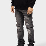Force Deluxe Grey Jeans grijs - Richesse heren denim