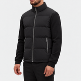HYBRID PUFFER JACKET | BLACK