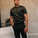 GLOSS ESSENTIAL SHIRT MIDNIGHT OLIVE