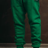 Jogger Groen - groene heren joggingbroek van Richesse