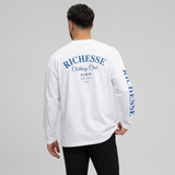 CLOTHING CLUB LONGSLEEVE WHITE | BLUE