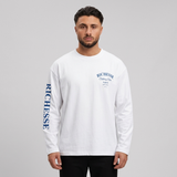 CLOTHING CLUB LONGSLEEVE WHITE | BLUE
