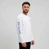 CLOTHING CLUB LONGSLEEVE WHITE | BLUE