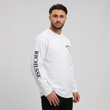 CLOTHING CLUB LONGSLEEVE WHITE | BLACK