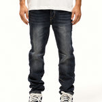 Bullet Dark Blue Baggy Jeans voorkant
