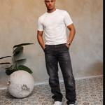 BULLET BLACK BAGGY JEANS — lifestylefoto