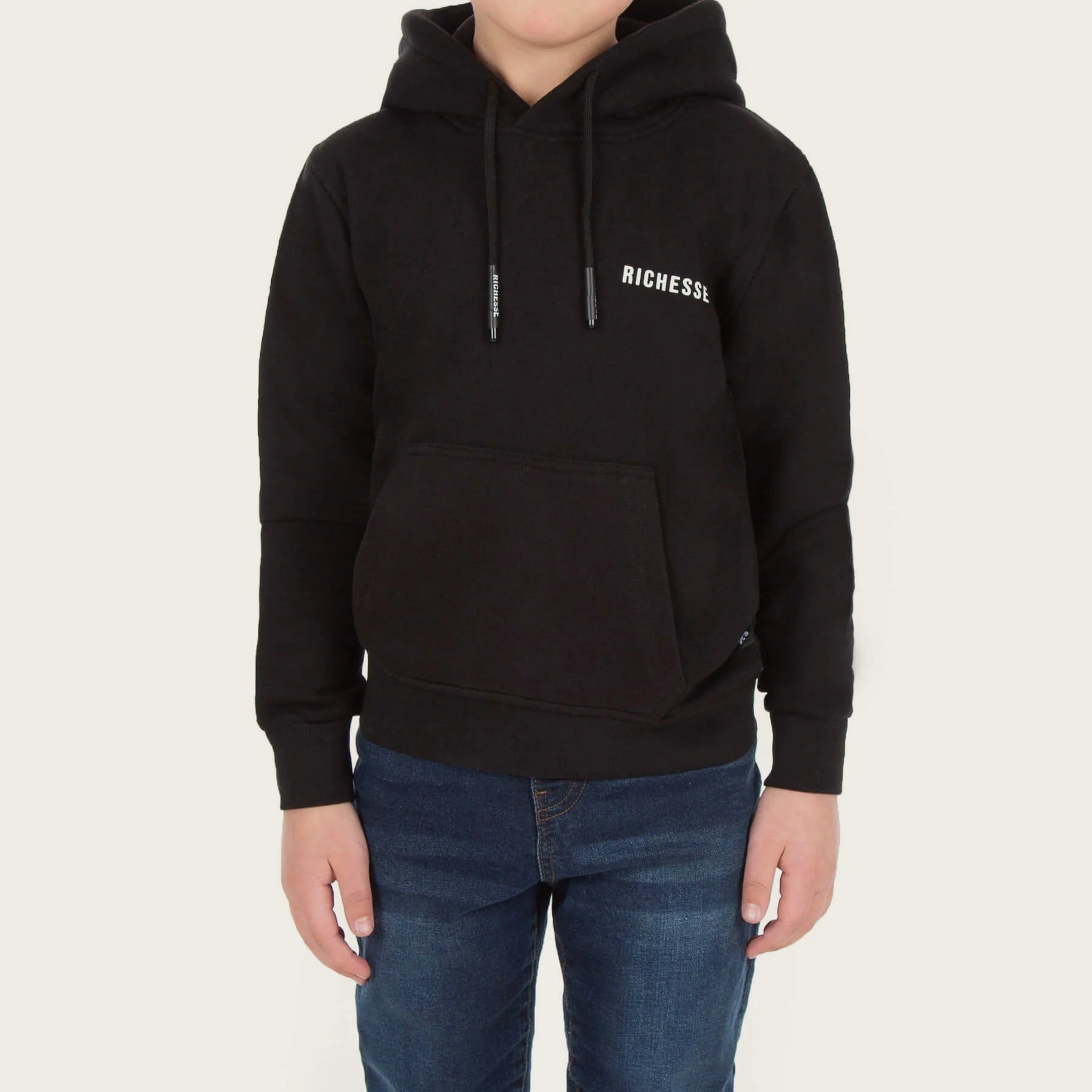 richesse-capitan-hoodie-jr-black