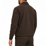 CARGO VEST BROWN - studio achterkant