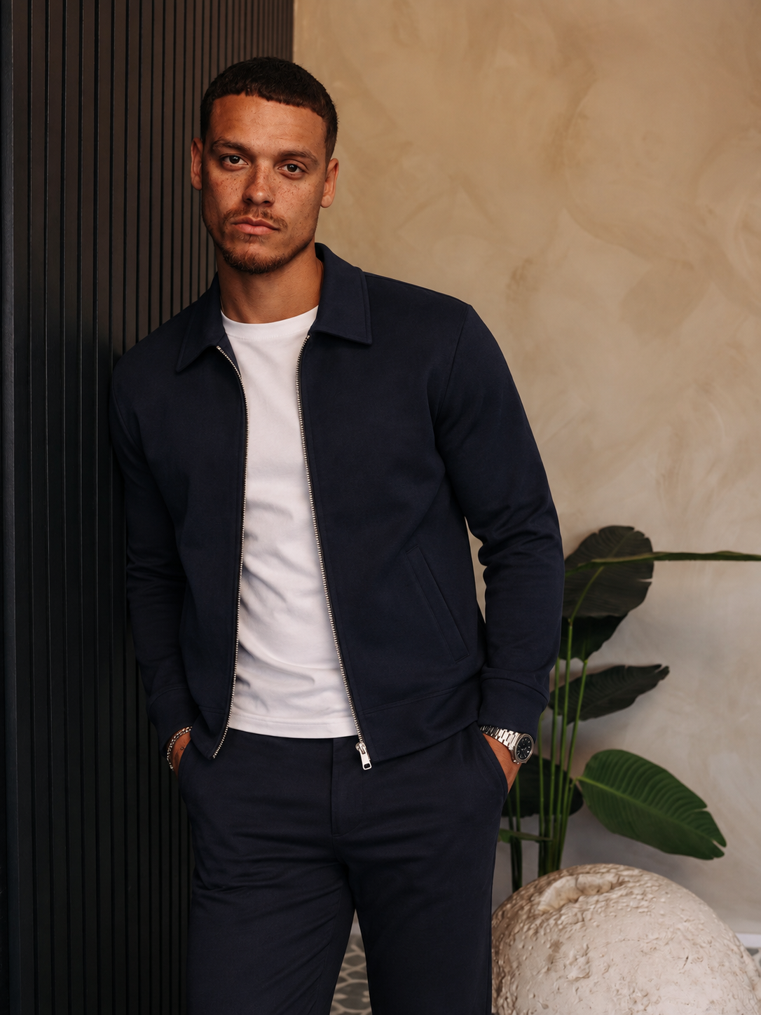 CORE ZIP JACKET | NAVY — lifestylefoto