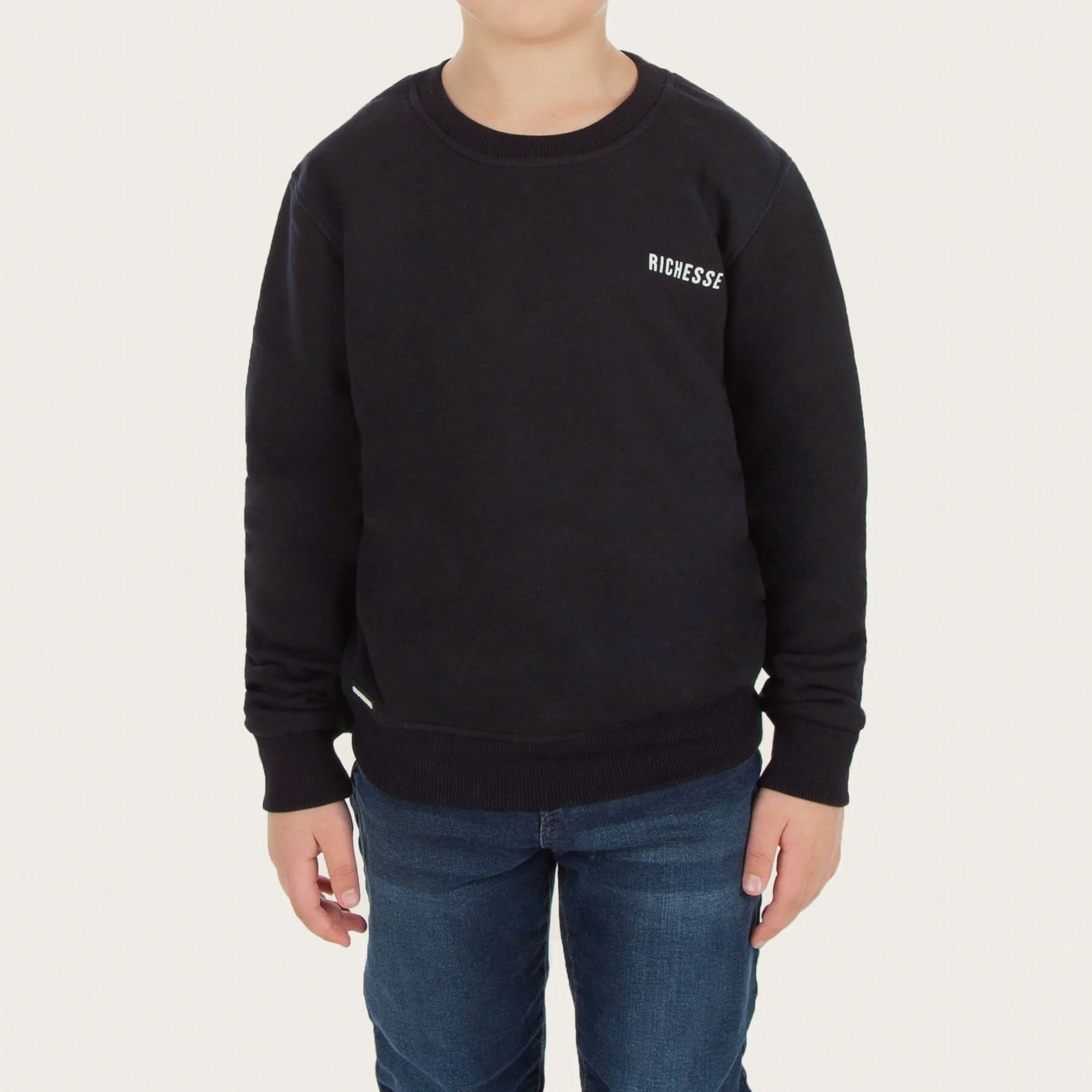 Richesse Crewneck JR Navy Blue