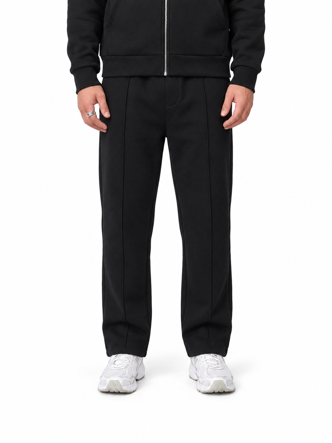 Deluxe Jogger Black, vooraanzicht
