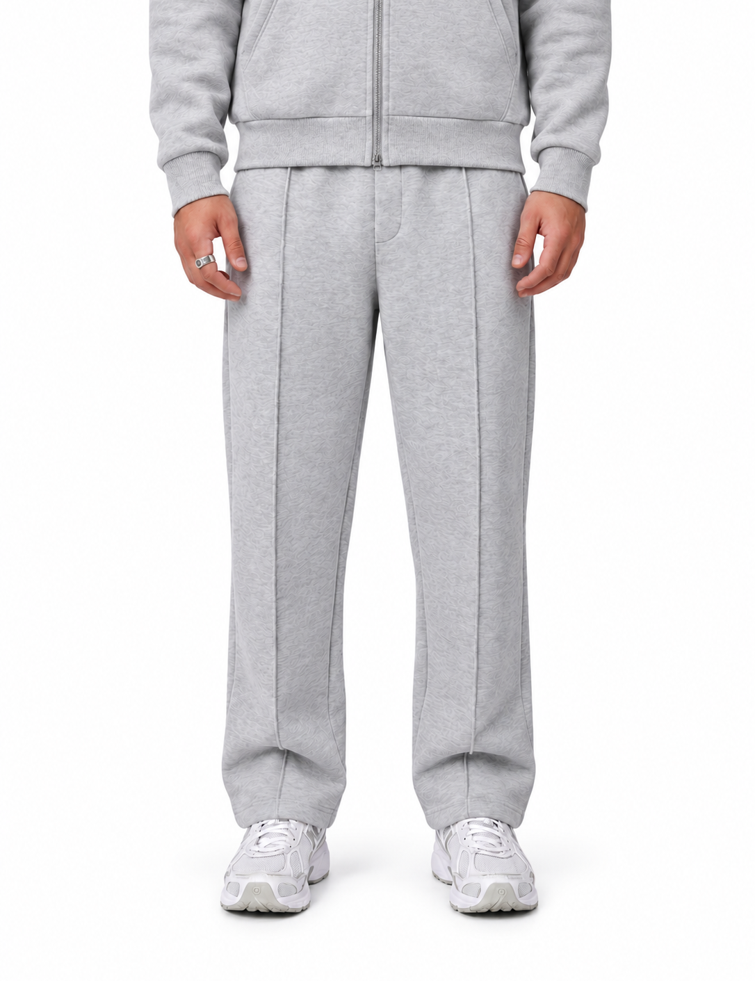 Deluxe Jogger Light Grey, vooraanzicht