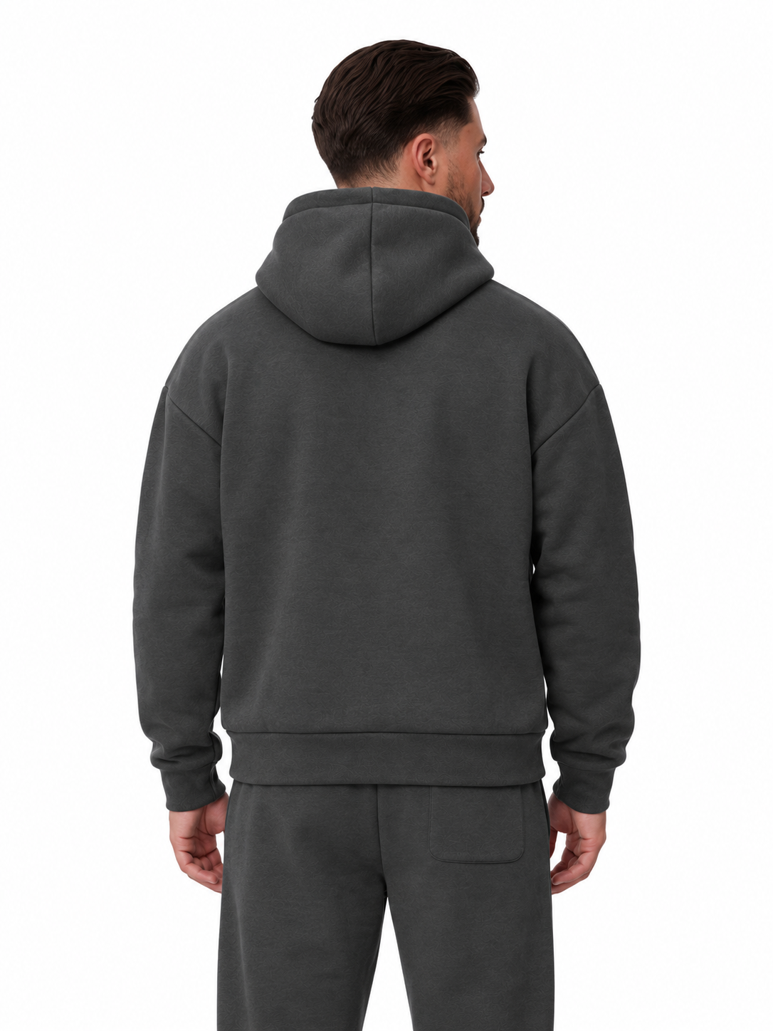 Deluxe Vest Dark Grey, achteraanzicht