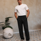 EASE PANTS | BLACK — lifestylefoto