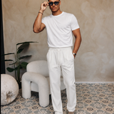 EASE PANTS | WIT — lifestylefoto