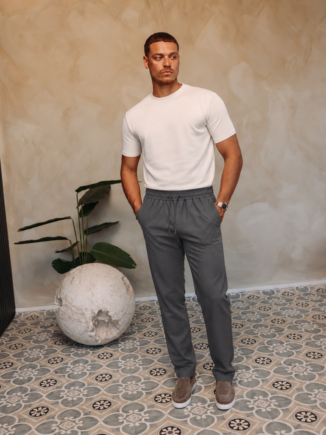 EASE PANTS | GREY — lifestylefoto