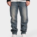Edge Blue Baggy Jeans — vooraanzicht