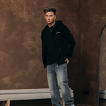 Edge Blue Baggy Jeans — modelfoto 10