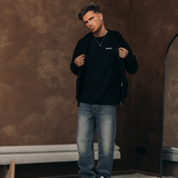 Edge Blue Baggy Jeans — modelfoto 9