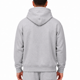 Essential Hoodie Light Grey, achteraanzicht