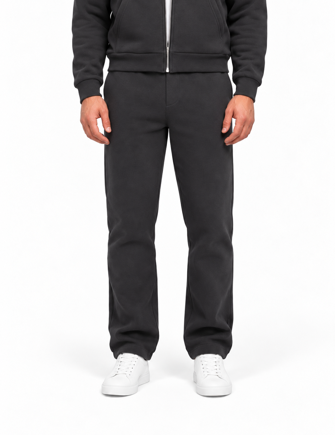 Essential Jogger Antraciet, vooraanzicht