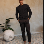 ESSENTIAL LONGSLEEVE BLACK — lifestylefoto