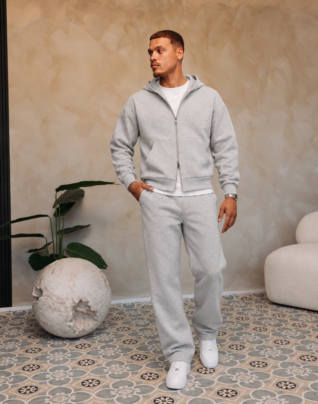 DELUXE VEST SET | LIGHT GREY — lifestylefoto