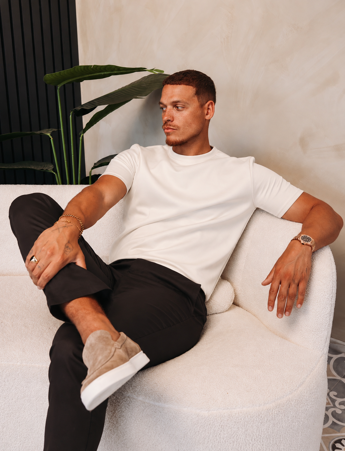GLOSS ESSENTIAL SHIRT OFF WHITE — lifestylefoto