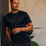 GLOSS ESSENTIAL SHIRT NAVY — lifestylefoto