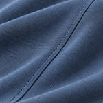 Gloss Essential Shirt Steel Blue - detail stof van dichtbij