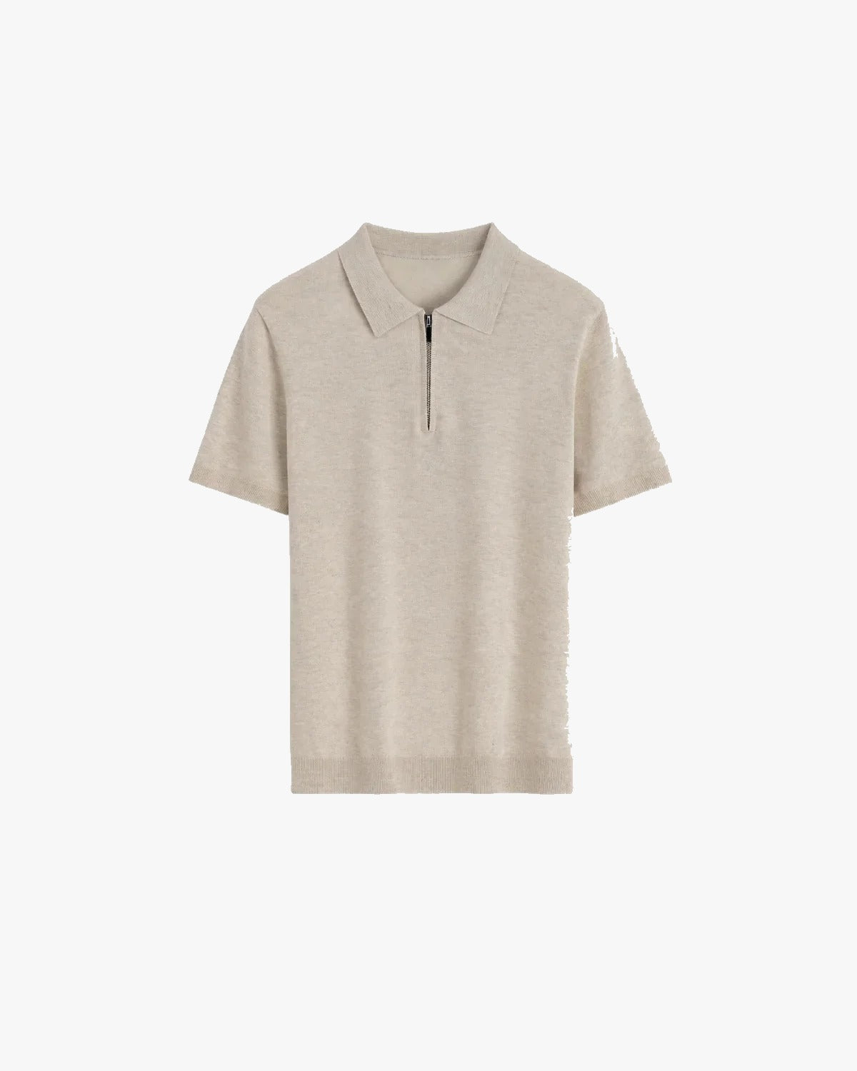 Knit Polo Creme