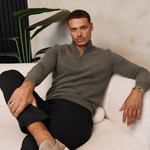 Knitted Zipper Green — lifestylefoto