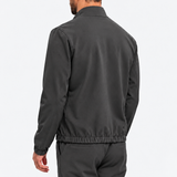 MONZA jacket grijs – achterkant, complete set met bijpassende pants (studio)