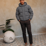 OSLO PUFFER JACKET | GREY — lifestylefoto
