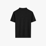 Knit Polo Black