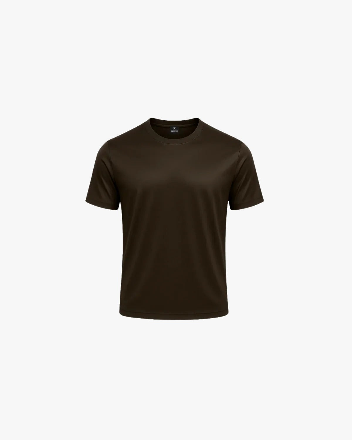 SHINY ESSENTIAL SHIRT DEEP BROWN