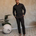 DELUXE SHIRT BLACK — lifestylefoto