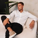 DELUXE SHIRT WHITE — lifestylefoto