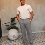 ROMEO STRAIGHT PANTS | GREY — lifestylefoto
