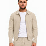 TECH SUIT BEIGE - studio voorkant