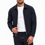 TECH SUIT NAVY - studio pose