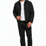 TORINO DOWN JACKET BLACK - studio full-body